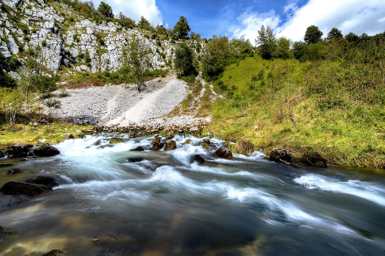 Paysage Cascade Sources de la Saine FoncineH-0014